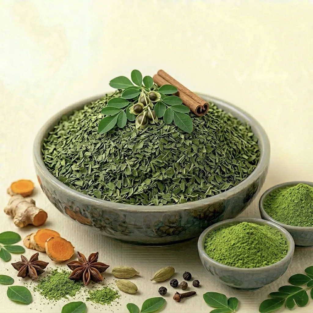 Moringa Leaf Tea — Export Quality from India
